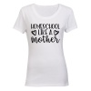 Homeschool Like a Mother - Ladies - T-Shirt Photo