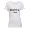 Underestimate Me - Ladies - T-Shirt Photo