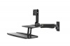 North Bayou Sit Stand Desk Converter Monitor Wall Mount- MC55 Photo