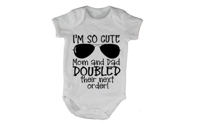 Photo of I'm So Cute - They Doubled Their Next Order! - SS - Baby Grow