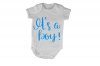 It's a Boy - SS - Baby Grow Photo