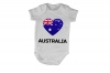 Love Australia - SS - Baby Grow Photo