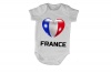 Love France - SS - Baby Grow Photo