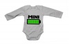 Mini - Battery Levels - LS - Baby Grow Photo