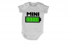 Mini - Battery Levels - SS - Baby Grow Photo