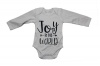 Copy of Joy to the World - Christmas Arrow - LS - Baby Grow Photo