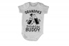 Grandpa's Drinking Buddy - SS - Baby Grow Photo