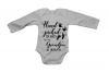 Hand Picked For Earth By My Grandpa in Heaven - LS - Baby Grow Photo
