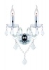 Bright Star Lighting Crystal Wall Bracket with Hanging Crystals Photo