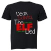 Dear Santa The ELF Lied - Christmas - Kids T-Shirt Photo