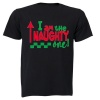 I Am the Naughty One - Christmas - Kids T-Shirt Photo