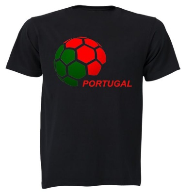 Photo of Portugal - Soccer Ball - Kids T-Shirt