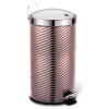Berlinger Haus 7 Litre Stainless Steel Premium Pedal Bin - i-Rose Edition Photo
