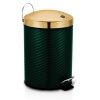Berlinger Haus 12 Litre Stainless Steel Premium Pedal Bin - Emerald Edition Photo