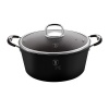 Berlinger Haus 20cm Marble Coating Casserole with Lid - Black Professional Photo