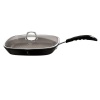 Berlinger Haus 28cm Marble Coating Grill Pan with Lid - Black Professional Photo