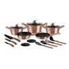 Berlinger Haus 17-Piece Marble Coating Cookware Set - Rose Gold Edition Photo