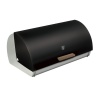 Berlinger Haus 38cm Premium Bread Box - Black Wood Pattern Photo