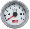 Rev Counter Set Tachometer Silver Photo