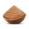 500ml Woodgrain Pyramid Inspired Ultrasonic Essential Oil Aroma Diffuser Photo