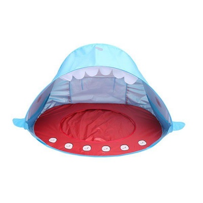 Photo of Iconix Portable Kids Whale Styled Pop-up Beach Tent - Blue
