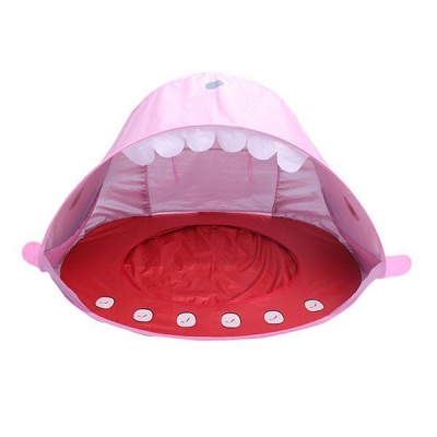 Photo of Iconix Portable Kids Whale Styled Pop-up Beach Tent - Pink