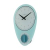 NeXtime 27.5cm Hans Glass Kitchen Wall Clock - Blue Photo