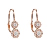 Civetta Spark 925 Sterling Silver rosegold hoop -Yasmin Photo