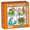 Creative Set Of 4 Shape Puzzles- Animals Photo