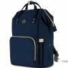 Optic multifunctional diaper bag waterproof-Dark blue Photo