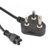 SA Plug IEC 60320 C5 to Laptop Mains Clover Type Cloverleaf Power Cable Photo