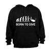 Born to Dive - Hoodie Photo