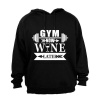Gym Now Wine Later - Hoodie Photo