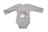 Peeking Unicorn - LS - Baby Grow Photo