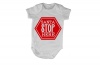 Santa Stop Here - Christmas - SS - Baby Grow Photo
