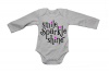 Smile. Sparkle. Shine - LS - Baby Grow Photo