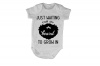 Waiting for My Beard to Grow In - SS - Baby Grow Photo