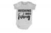 Wishing I Was Fishing - SS - Baby Grow Photo