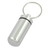 Pill Keychain Holder Silver Photo
