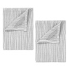 Blomus Tea Towels in Lily White and Elephant skin â€“ BELT â€“ Set of 2 Photo