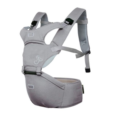 Detachable Hip seat Hip Seat Baby Carrier Backpack Waist Grey