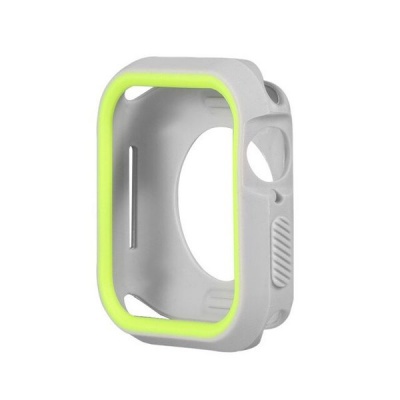 Photo of Apple GoVogue Active Silicon Watch Case - Yellow & Silver