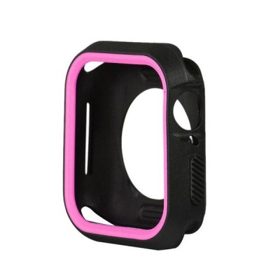 Photo of Apple GoVogue Active Silicon Watch Case - Pink & Black