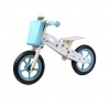 Kinderline Woodline Wooden Balance Bike - Sky Blue Photo