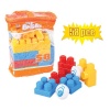 Medium Set Building Bricks - Bag of 58 Pieces Photo