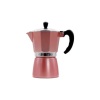 Regent 3Cup Rose Gold & Silver Aluminium Coffee Maker Photo