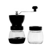 Regent Coffee Grinder With 2x Glass Containers - 110Ml Photo