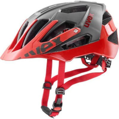 Photo of uvex quatro Grey-Red 52-57 All-Mountain Cycling Sports Helmet