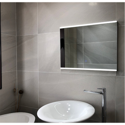 Photo of San Marco Tiles Linea IKEA Touch Sensor LED Bathroom Mirror 80X60