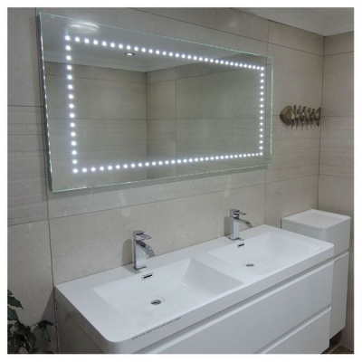 Photo of Linea Zero LED Bathroom Mirror with IR Sensor 120X60